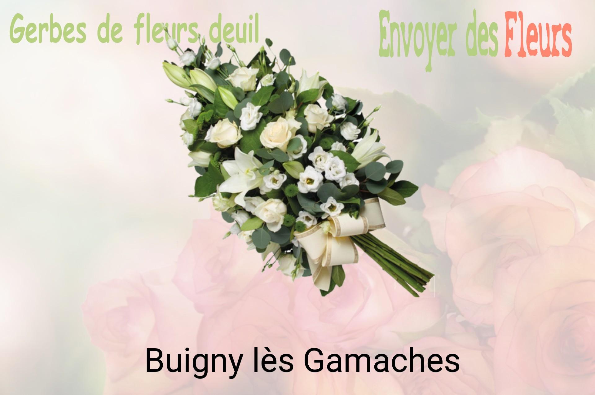 Gerbe de fleurs de deuil livrée à Buigny-lès-Gamaches