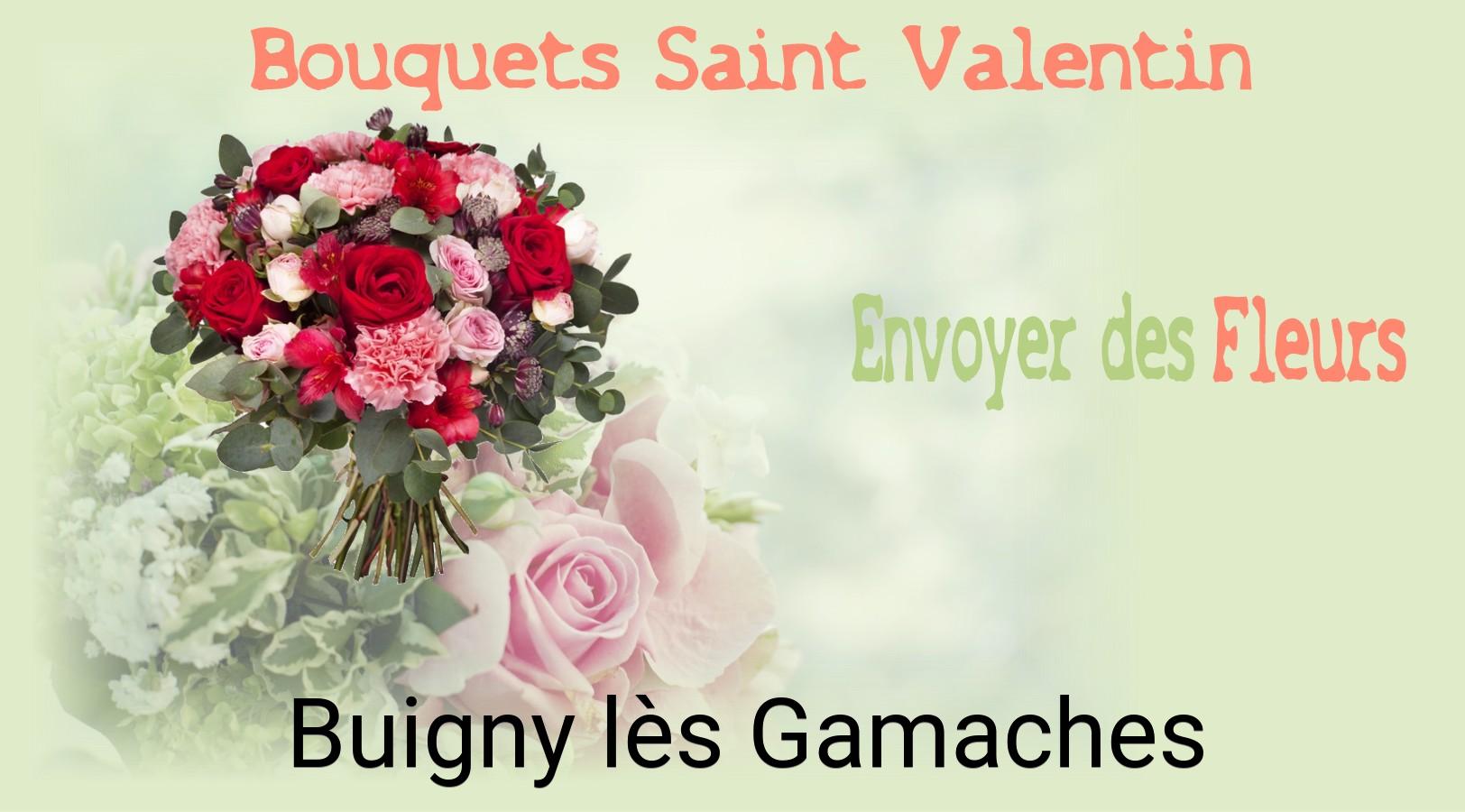 Roses de Saint-Valentin livrées à Buigny-lès-Gamaches